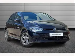 Black Used 2023 VW Polo R-line Hatchback | £16,550 (Fair price)