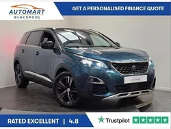 Green Used 2019 Peugeot 5008 GT-line MPV | £15,465 (Fair price)