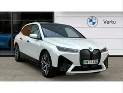 White Used 2022 BMW iX M Sport SUV | £49,995 (Good price)