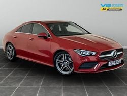Red Used 2019 Mercedes CLA220 AMG line Sedan | £15,695 (Fair price)