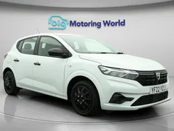 White Used 2022 Dacia Sandero Essentiel Hatchback | £8,800 (Good price)