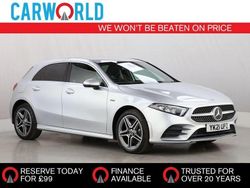 Silver Used 2021 Mercedes A250 AMG line Hatchback | £10,991 (Fair price)