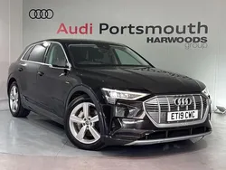 Black Used 2019 Audi e-tron Advanced SUV | £20,290 (Good price)