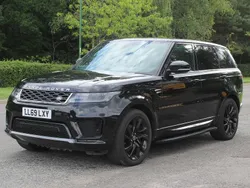 Black Used 2019 Land Rover Range Rover Sport HSE SUV | £28,200 (Fair price)