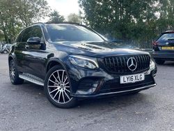 Black Used 2016 Mercedes GLC220 AMG Line Premium Estate | £17,775 (Fair price)