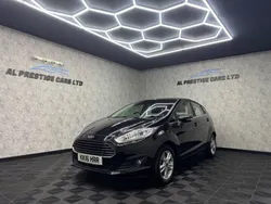 Black Used 2016 Ford Fiesta Zetec Hatchback | £6,999 (A bit pricey)