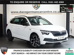 White Used 2021 Skoda Kamiq Monte Carlo SUV | £15,989