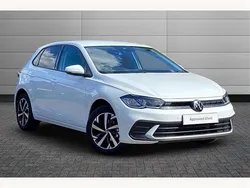 Pure white Used 2025 VW Polo Match Hatchback | £20,795 (Fair price)