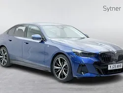 Blue Used 2025 BMW 520 M Sport | £44,000 (Expensive)