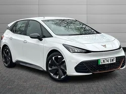 Glacial white Used 2024 Cupra Born e-Boost Hatchback | £22,990 (Good price)