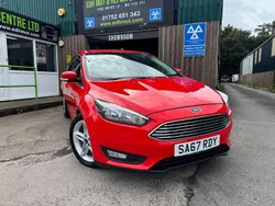 Red Used 2017 Ford Focus Zetec Hatchback | £7,490 (Good price)