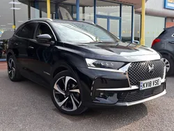 Black Used 2018 DS Automobiles DS7 Crossback Ultra Prestige SUV | £16,989 (Fair price)