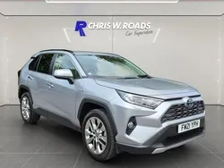 Silver Used 2021 Toyota RAV4 Hybrid SUV | £27,000 (Good price)