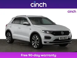 Silver Used 2021 VW T-Roc R-line SUV | £21,249 (Fair price)