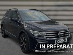 Deep black pearlescent Used 2023 VW Tiguan R-line SUV | £30,211 (A bit pricey)