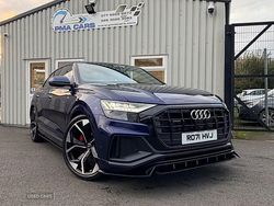 Blue Used 2021 Audi Q8 S-Line SUV | £39,995 (Fair price)