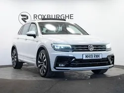 White Used 2019 VW Tiguan R-line SUV | £15,740 (Super price)