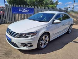 White Used 2016 VW CC R-line Sedan | £14,495 (Expensive)