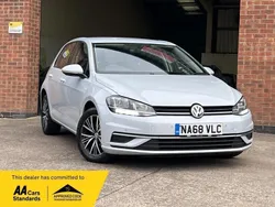 Silver Used 2018 VW Golf VII SE Hatchback | £6,795 (Fair price)