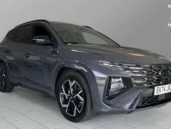 Grey Used 2024 Hyundai Tucson N Line SUV | £25,832 (Fair price)