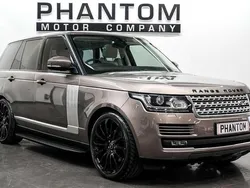 Brown Used 2017 Land Rover Range Rover Vogue SUV | £23,490 (Good price)