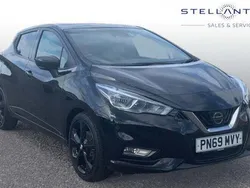 Black Used 2019 Nissan Micra S Hatchback | £9,108 (Fair price)