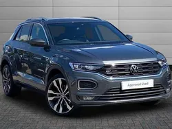 Grey Used 2021 VW T-Roc R-line SUV | £20,750 (Fair price)