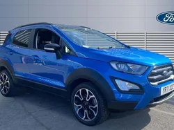 Blue Used 2021 Ford Ecosport Active SUV | £12,977 (Fair price)