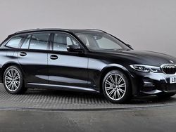Black Used 2021 BMW 330e M Sport Estate | £25,998