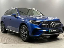 Blue Used 2023 Mercedes GLC300e AMG line SUV | £44,650