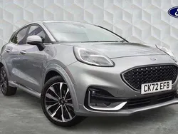 Silver Used 2022 Ford Puma Gen-E ST-Line SUV | £16,345 (Fair price)