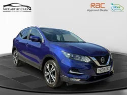 Blue Used 2018 Nissan Qashqai N-Connecta SUV | £9,695 (Good price)