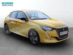 Yellow Used 2023 Peugeot 208 Active+ Hatchback | £13,200 (Fair price)