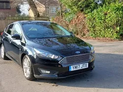 Black Used 2017 Ford Focus Zetec Hatchback | £5,695 (Fair price)