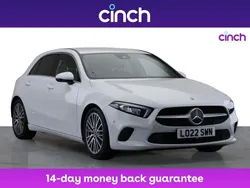 White Used 2022 Mercedes A180 Executive Hatchback | £18,549 (Fair price)