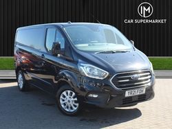 Black Used 2021 Ford Transit Custom Limited Van | £14,985 (Fair price)