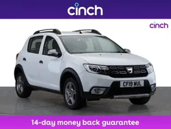 White Used 2019 Dacia Sandero Essentiel Hatchback | £9,049 (A bit pricey)