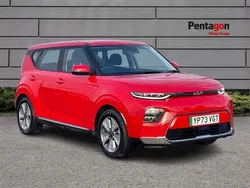 Inferno red Used 2023 Kia Soul EV Urban SUV | £16,695 (Super price)