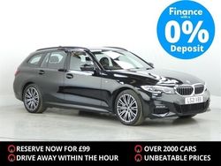 Black Used 2021 BMW 330 M Sport Estate | £22,188 (Fair price)