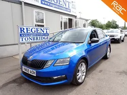 Blue Used 2019 Skoda Octavia SE L Hatchback | £9,595 (Fair price)