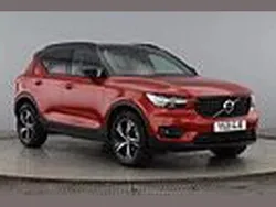 Fusion red Used 2021 Volvo XC40 R-Design SUV | £23,995 (Good price)