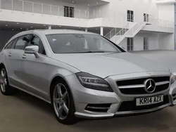 Silver Used 2014 Mercedes CLS350 AMG Estate | £9,990 (Super price)