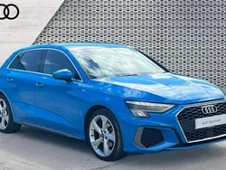 Blue Used 2023 Audi A3 S-Line Hatchback | £21,564 (Fair price)