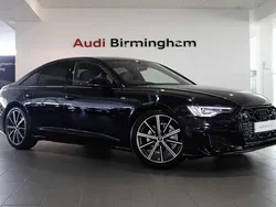 Firmament blue metallic New 2025 Audi A6 Black Edition Sedan | £53,000 (A bit pricey)