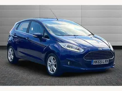 Blue Used 2015 Ford Fiesta Zetec Hatchback | £4,490 (Fair price)
