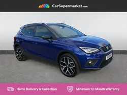 Blue Used 2019 Seat Arona FR Sport SUV | £10,197 (Fair price)