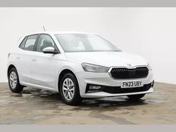 White Used 2023 Skoda Fabia Comfort Hatchback | £13,145 (Good price)