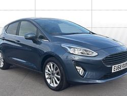 Blue Used 2018 Ford Fiesta Titanium Hatchback | £9,865 (Fair price)