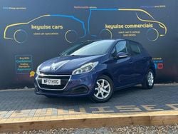 Blue Used 2017 Peugeot 208 Active Hatchback | £5,490 (Fair price)