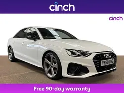 White Used 2020 Audi A4 Black Edition Sedan | £21,949 (Fair price)